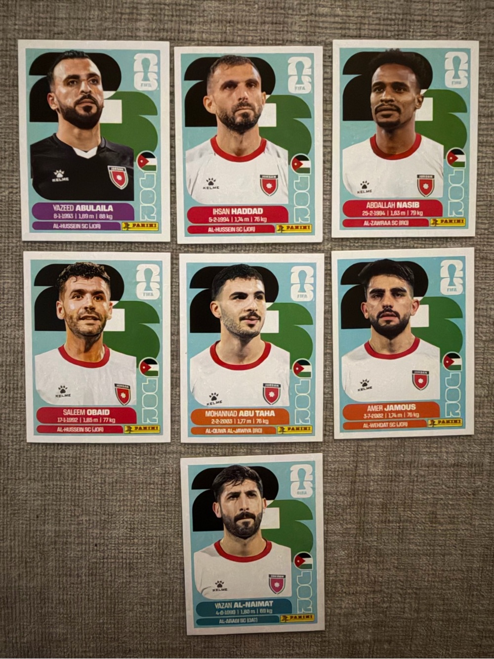 Jordan FIFA Stickers